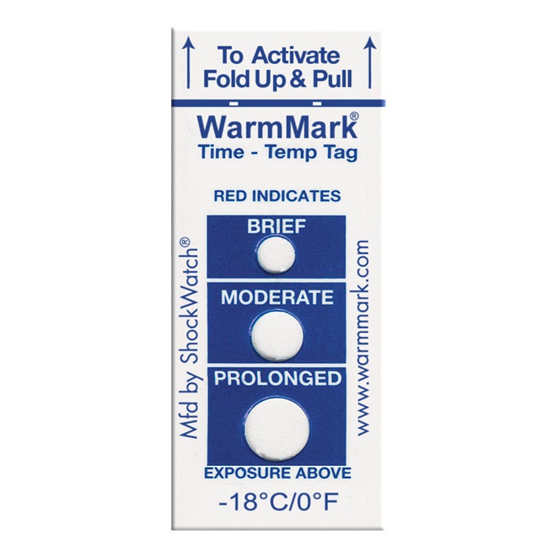 WarmMark Time Temperature Indicator