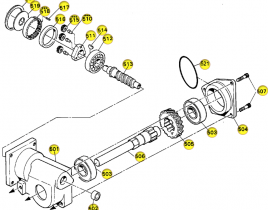 Tensioner Gear Housing Assembly