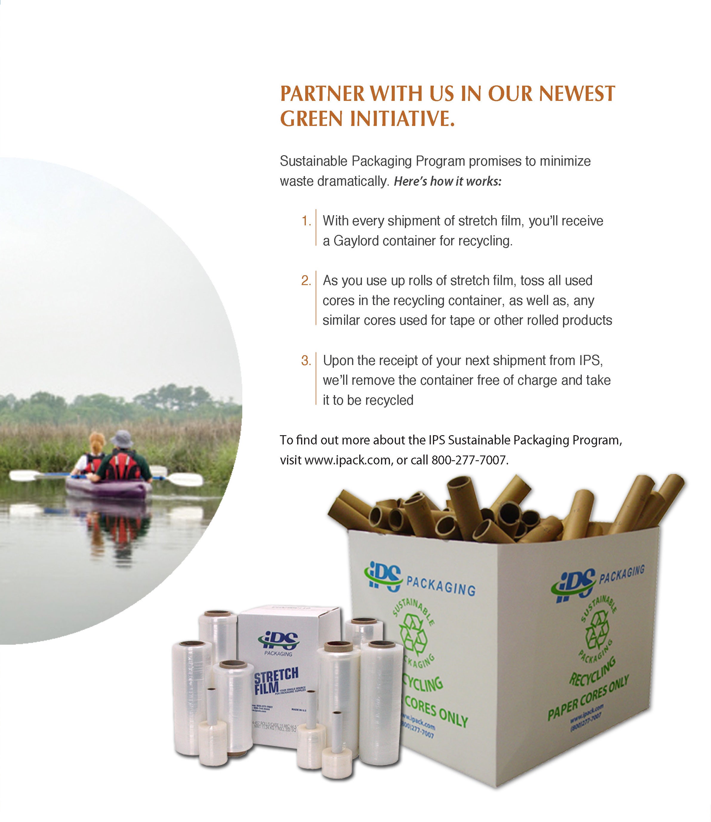 Reducing: Diesel Fuels, Carbon Dioxide Emissions and Unnecessary Waste of Packaging Products