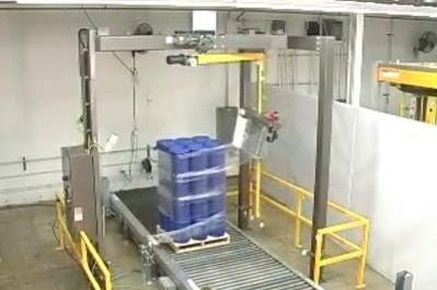 Video: Cobra 1500 CN Automatic Stretch Film Wrapper Demonstration