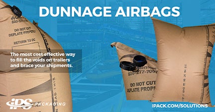 Reducing the cost of shipping with dunnage airbags