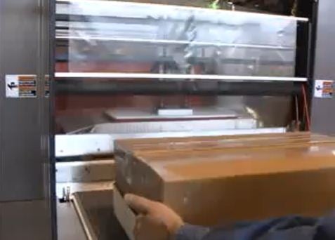 Video: Model 25TW Shrink Wrap Machine Wrapping Boxes