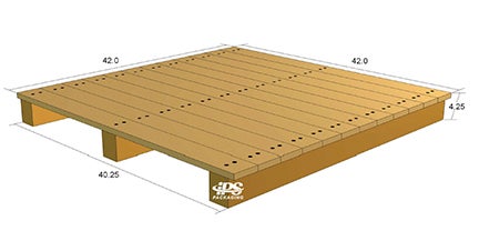 Pallet redesign eliminates damages